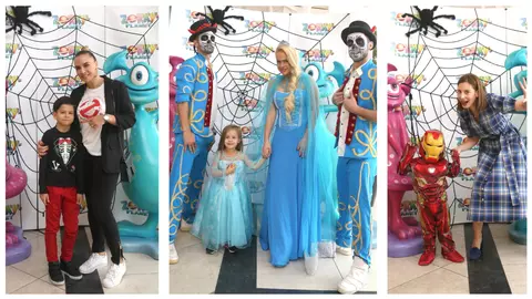 Cum s-au distrat copiii vedetelor la petrecerea în avans de Halloween?