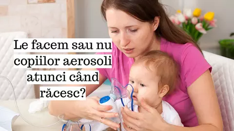 Le facem sau nu copiilor aerosoli când sunt răciți?