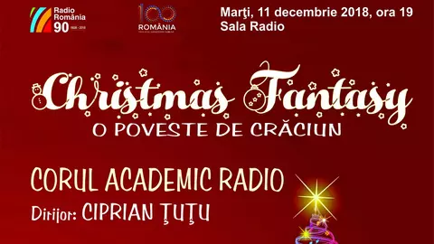 ”Christmas Fantasy”, concert de Crăciun prezentat de Corul Academic Radio