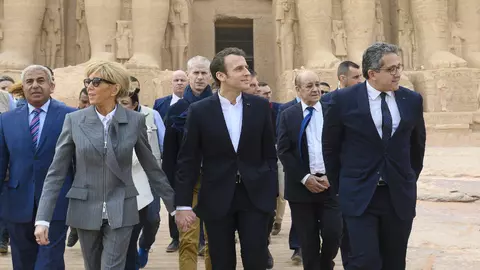 Brigitte Macron, apariție de senzație în Egipt. Prima Doamnă a Franței s-a făcut, din nou, remarcată prin alegerile vestimentare