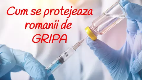 Cum se protejează românii de gripă