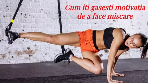 Cum îți găsești motivația să faci mișcare