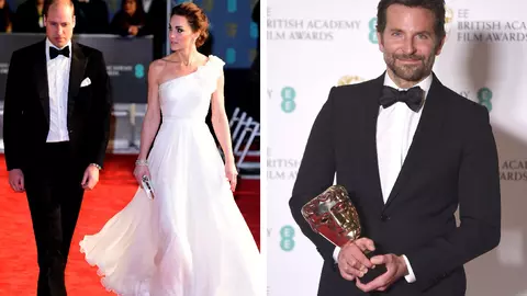 Schimb de replici amuzant între Prințul William și actorul Bradley Cooper la ceremonia de decernare a Premiilor Bafta 2019
