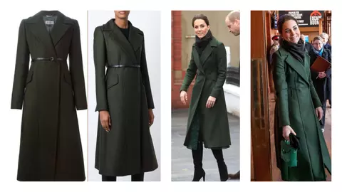 Ducesa de Cambridge a purtat de patru ori acest palton
