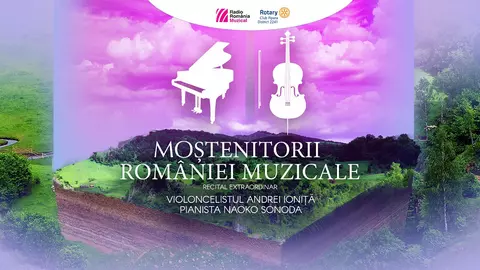“Moștenitorii României muzicale”: la Sala Radio, recital susținut de violoncelistul  Andrei Ioniță și pianista Naoko Sonoda