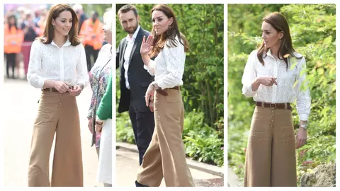 Iată cum arată Kate Middleton în teniși și pantaloni din mall