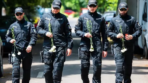 Gest impresionant al locuitorilor din Timiș față de luptătorii SIAS care l-au capturat pe ucigașul polițistului Cristian Amariei