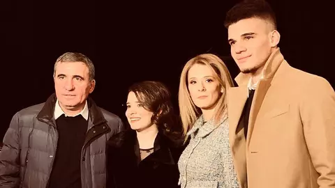 Ce frumoasă este soția lui Gheorghe Hagi