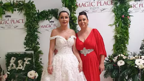 Ce a purtat Oana Roman la nunta lui Brigitte Sfăt