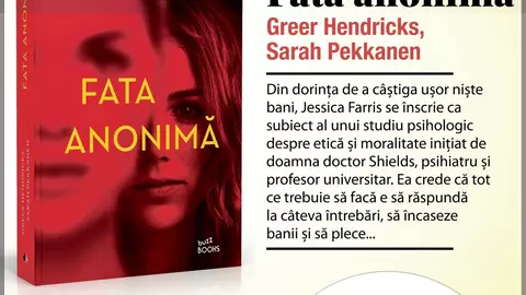 „Fata anonimă”, de Greer Hendricks și Sarah Pekkanen | RECOMANDARE DE CARTE