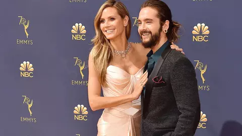 Heidi Klum și iubitul ei, cântărețul Tom Kaulitz, s-au căsătorit .. din nou! Ce rochie a purtat supermodelul?