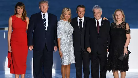 Ce au purtat Melania Trump și Brigitte Macron la Summitul G7