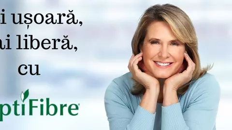 Mai ușoară, mai liberă... cu OptiFibre