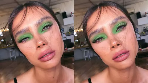 Fardul verde, preferatul make-up artiștilor în 2019