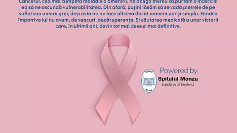 Luptăm împotriva cancerului de sân! Înscrie-te la evenimentul Avantaje pentru a aflat totul despre prevenția, diagnosticul și tratamentul cancerului mamar