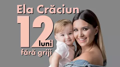 Ela Crăciun lansează „12 luni fără griji'', cartea considerată abecedarul mămicilor din România