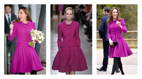 Kate Middleton, fermecătoare într-un costum dintr-o colecție veche, de aproape 5 ani