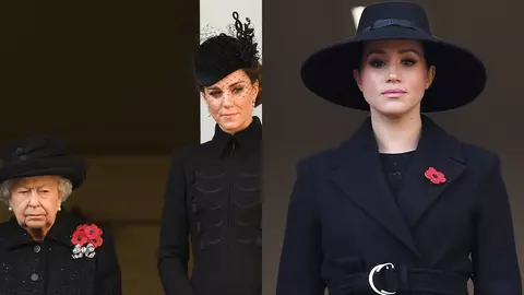 De ce Meghan Markle nu a stat alături de Regina Elisabeta a II-a, Kate Middleton și Camilla Parker Bowles la festivitățile Zilei Comemorării?