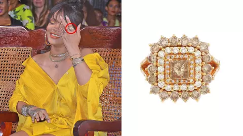 Inel purtat de Rihanna, licitat de un român! Cât l-a costat bijuteria?