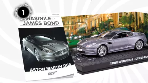Mașinile lui James Bond – colecții GSP