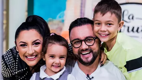 Andra, despre al treilea copil: „Mereu am spus că ne dorim o familie mare''