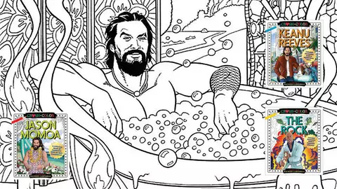 Ești stresată rău? Pictează-l pe Jason Momoa și-o să te simți mai bine! Garantat!