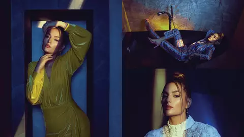 Artista Minelli, protagonista editorialului de modă Avantaje