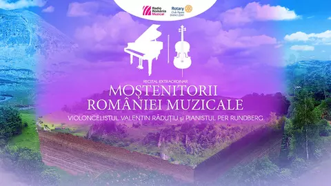 “Moștenitorii României muzicale”: la Sala Radio, recital susținut de violoncelistul  Valentin Răduțiu și pianistul Per Rundberg