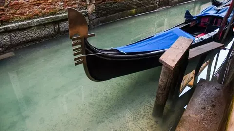 Apa din canalele Veneției scoate la iveală lucruri incredibile