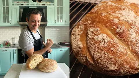 Chef Sorin Bontea a dezvăluit rețeta lui de pâine care necesită un singur gram de drojdie