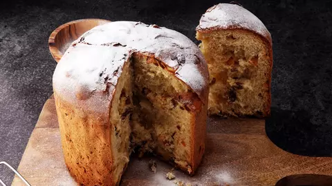 Asta e rețeta săptămânii: celebrul cozonac PANETTONE cu fructe confiate