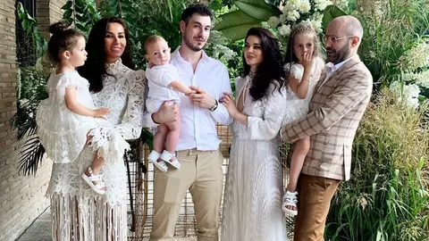 Alex Pițurcă și Christina Ich și-au botezat fiul! Cine sunt nașii lui Noah Alexandru?