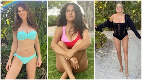 Celebrități de peste 50 de ani fotografiate în bikini! Cât de bine arată!