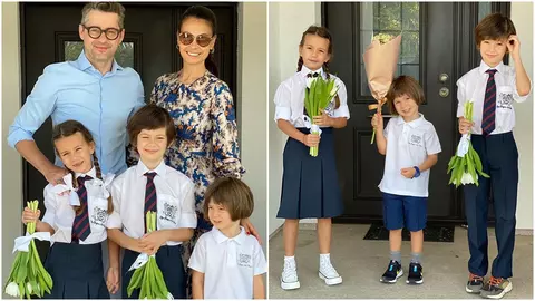 Vedetele și-au condus copiii în prima zi de școală. „Emoții după cea mai lungă și neobișnuită vacanță!''