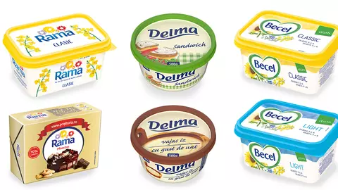 (P) Margarina este incriminată nejustificat pentru conținutul de grăsimi trans Margarinele Upfield se află deja din 2012 sub pragul de 2%, cu mult înainte de intrarea în vigoare a legii în România