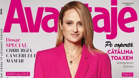 A apărut revista AVANTAJE ediția de noiembrie