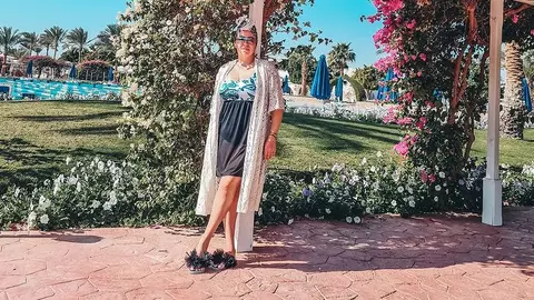 Oana Roman, vacanță în Egipt alături de fiica sa