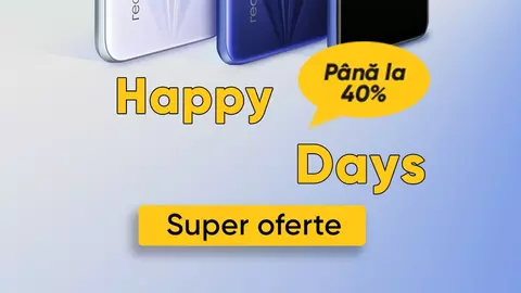 (P) realme anunță ofertele Happy Days