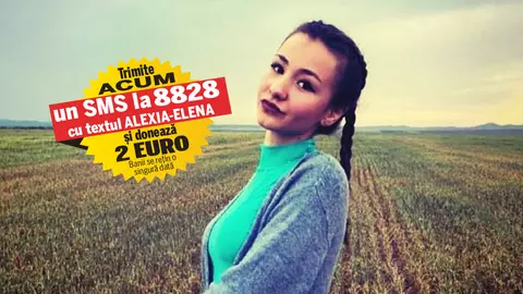Cu ajutorul prietenilor Fundației Ringier România, Alexia va fi operată. Fata de 17 ani are acum nevoie de 5.000 de lei lunar pentru proceduri de recupare a mâinii drepte