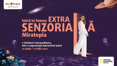 Toți cei pasionati de tehnologie digitală și social media sunt invitați la Miratopia, un spațiu unic cu proiecții video interactive