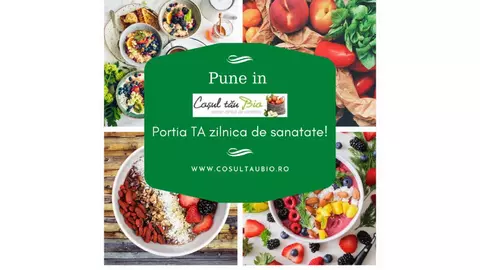 (P) Coșul tău bio, Porția TA zilnică de sănătate!