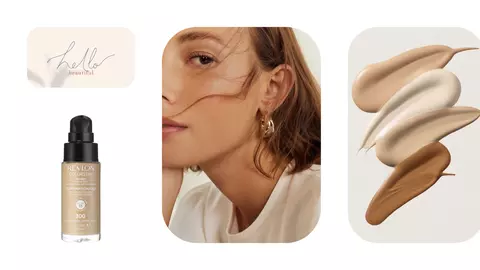 Machiaj perfect și piele sănătoasă cu fond de ten Revlon
