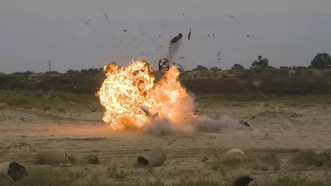 Au descoperit o bombă în perfectă stare din funcționare, cel mai probabil, din al doilea război mondial
