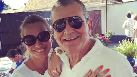 Tatăl Andreei Esca, într-o formă de zile mari
