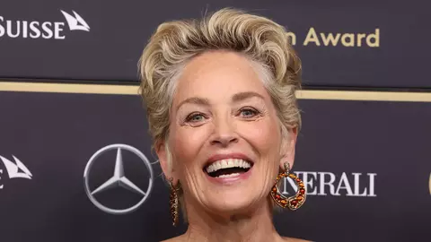 Sharon Stone a postat pe Instagram o poză fermecătoare
