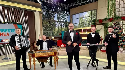 Petrecere românească, de ziua Unirii, la Hotel Alpin 4*, in Poiana Brasov, alături de Taraful Viorel Bogățeanu