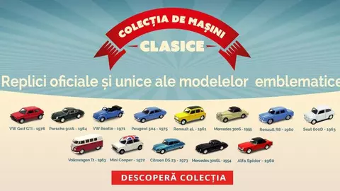 Pe locuri, fiți gata... Start la colecția de mașini clasice!