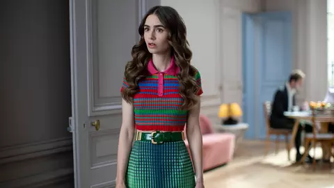 Lily Collins, apariție spectaculoasă la Academy Museum Gala 2022