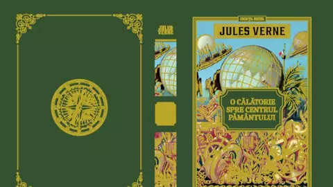 "O călătorie spre centrul pământului" din colecția Jules Verne, te atrage într-o nouă aventură