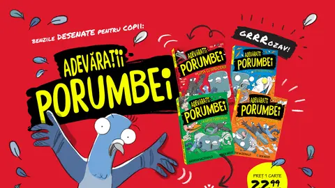 Prezintă-i micuțului tău „Adevărații Porumbei” – benzi desenate pentru copii